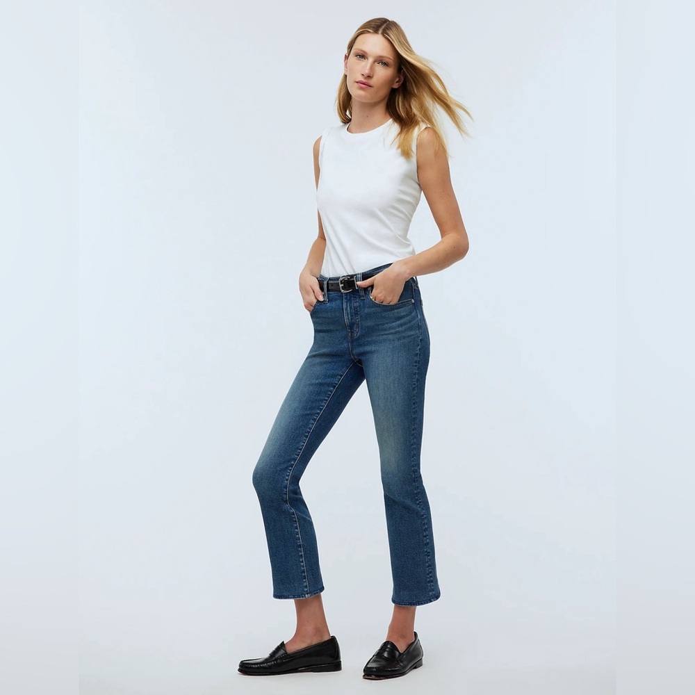 Madewell Kick Out Jeans • size 30 • NWT • NR494 • Devito Wash